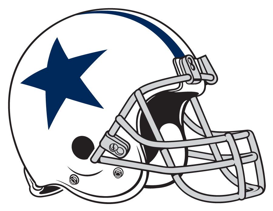 Dallas Cowboys 1960-1963 Helmet Logo t shirt iron on transfers
